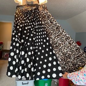 2 Long Skirts Women’s size Large.